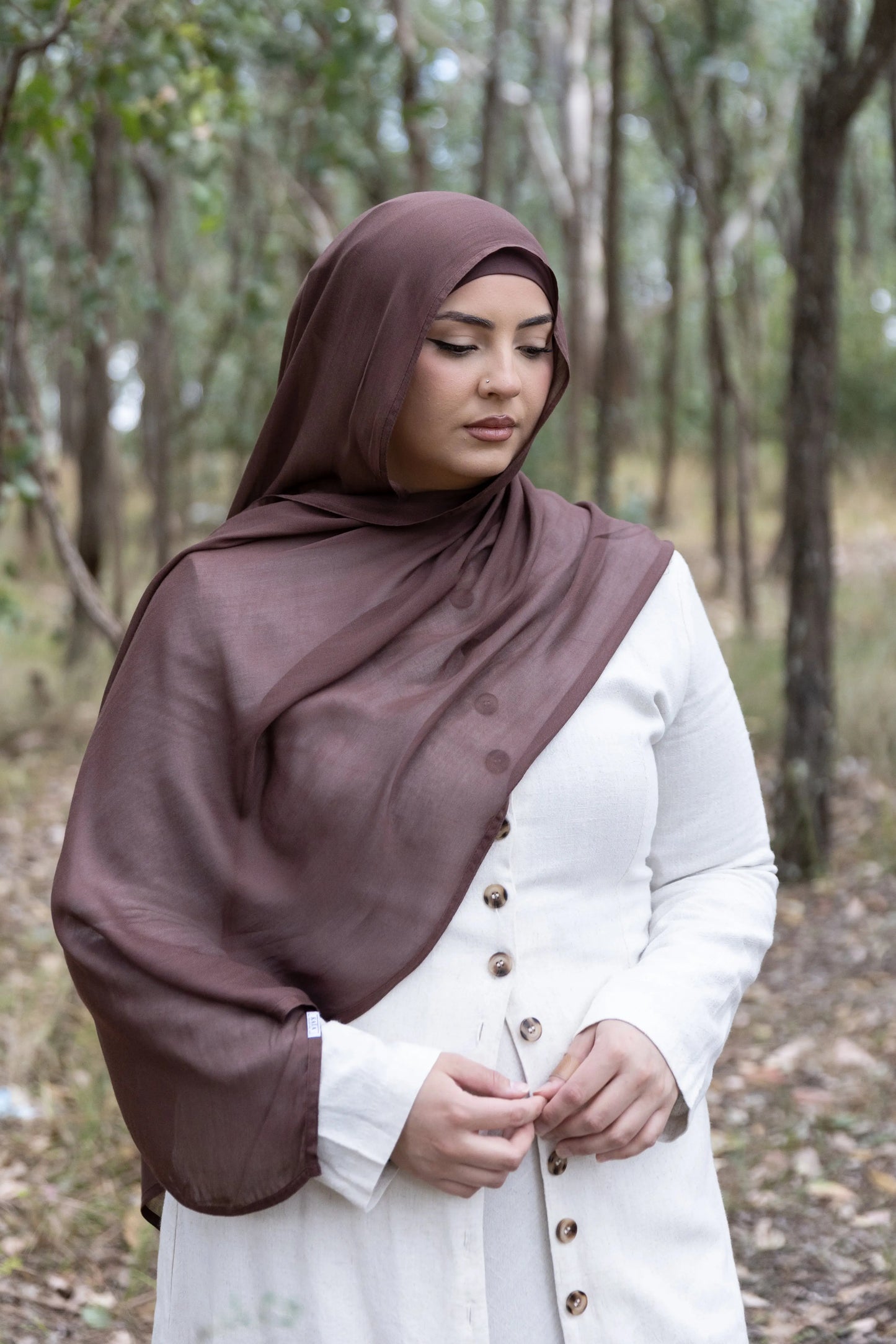 Morning Espresso Modal Hijab Set Kaia Kollection