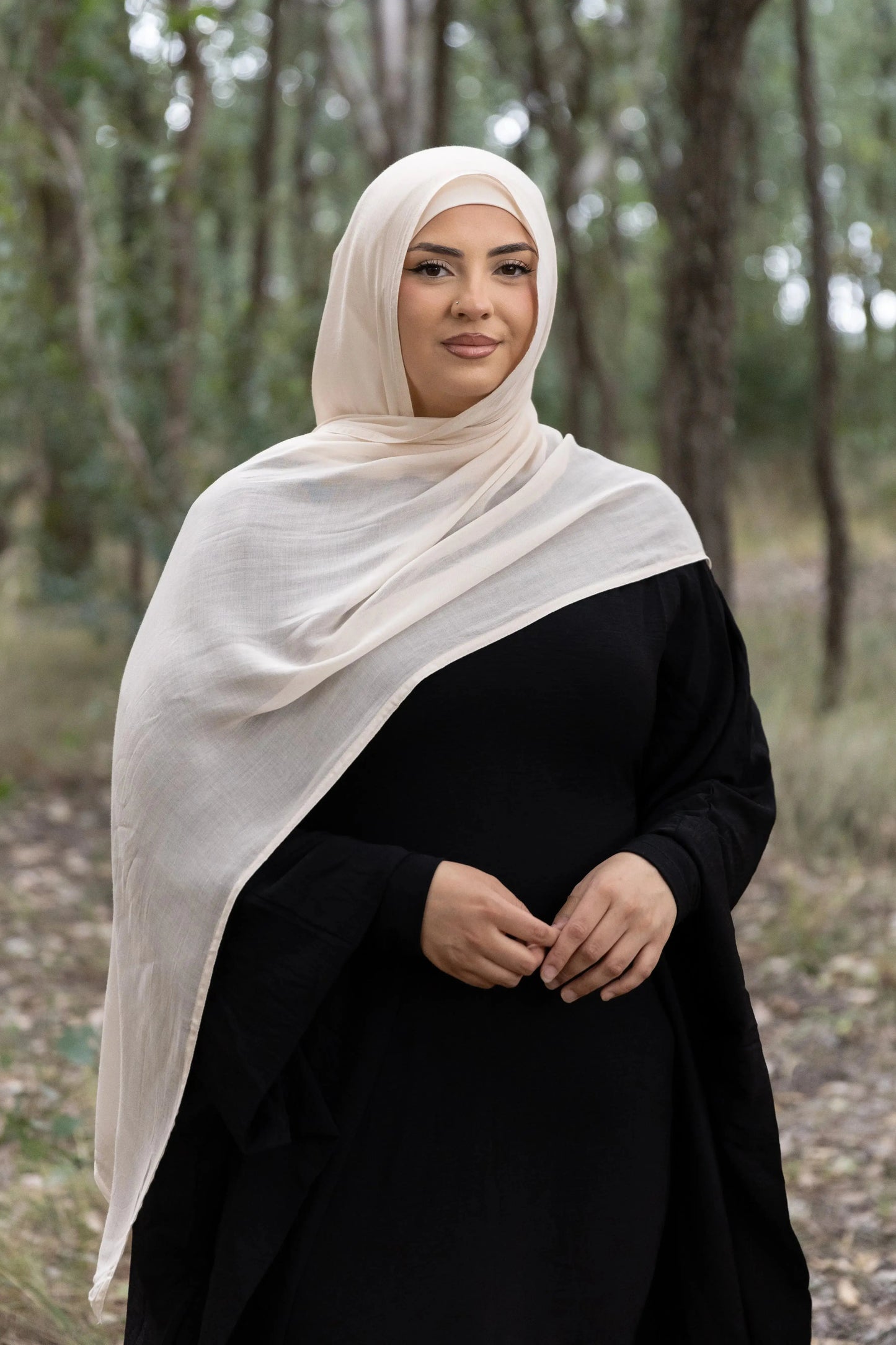 Bleached Sand Modal Hijab Set Kaia Kollection