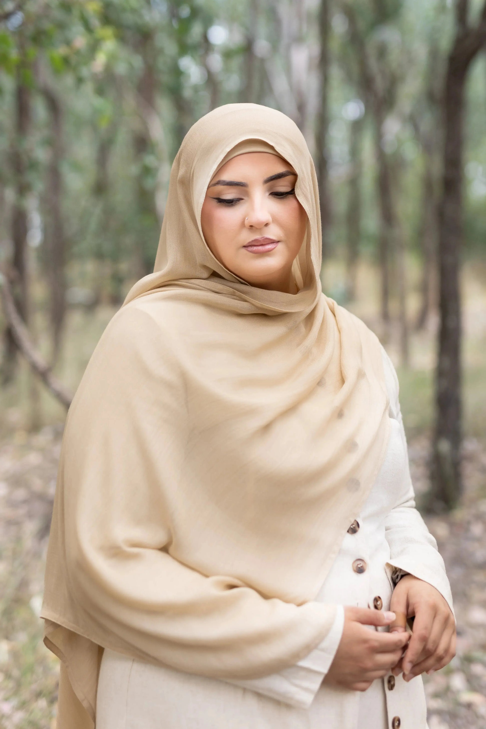 Fine Wheat Modal Hijab Set Kaia Kollection