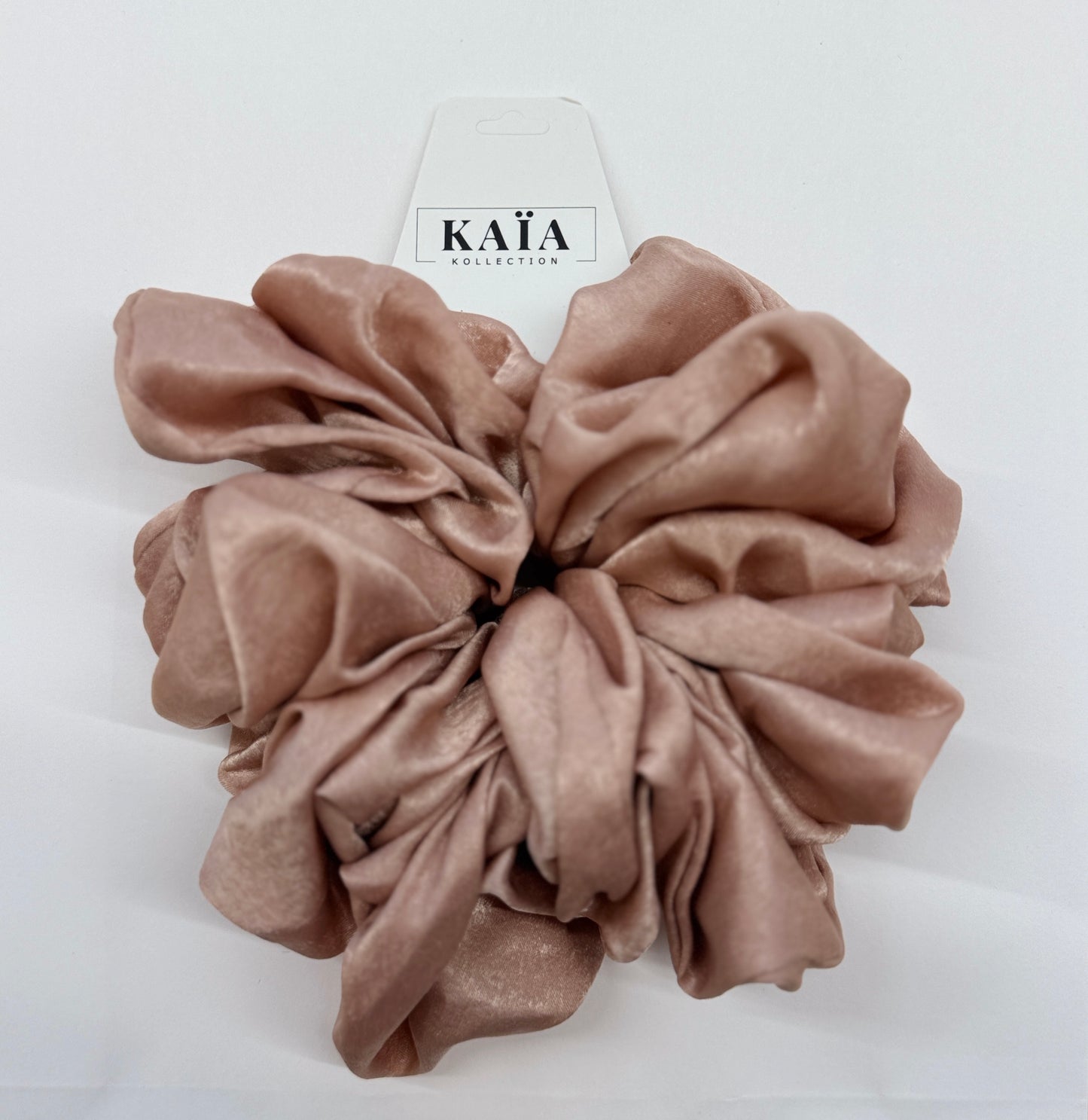 Blush Plush Scrunchie