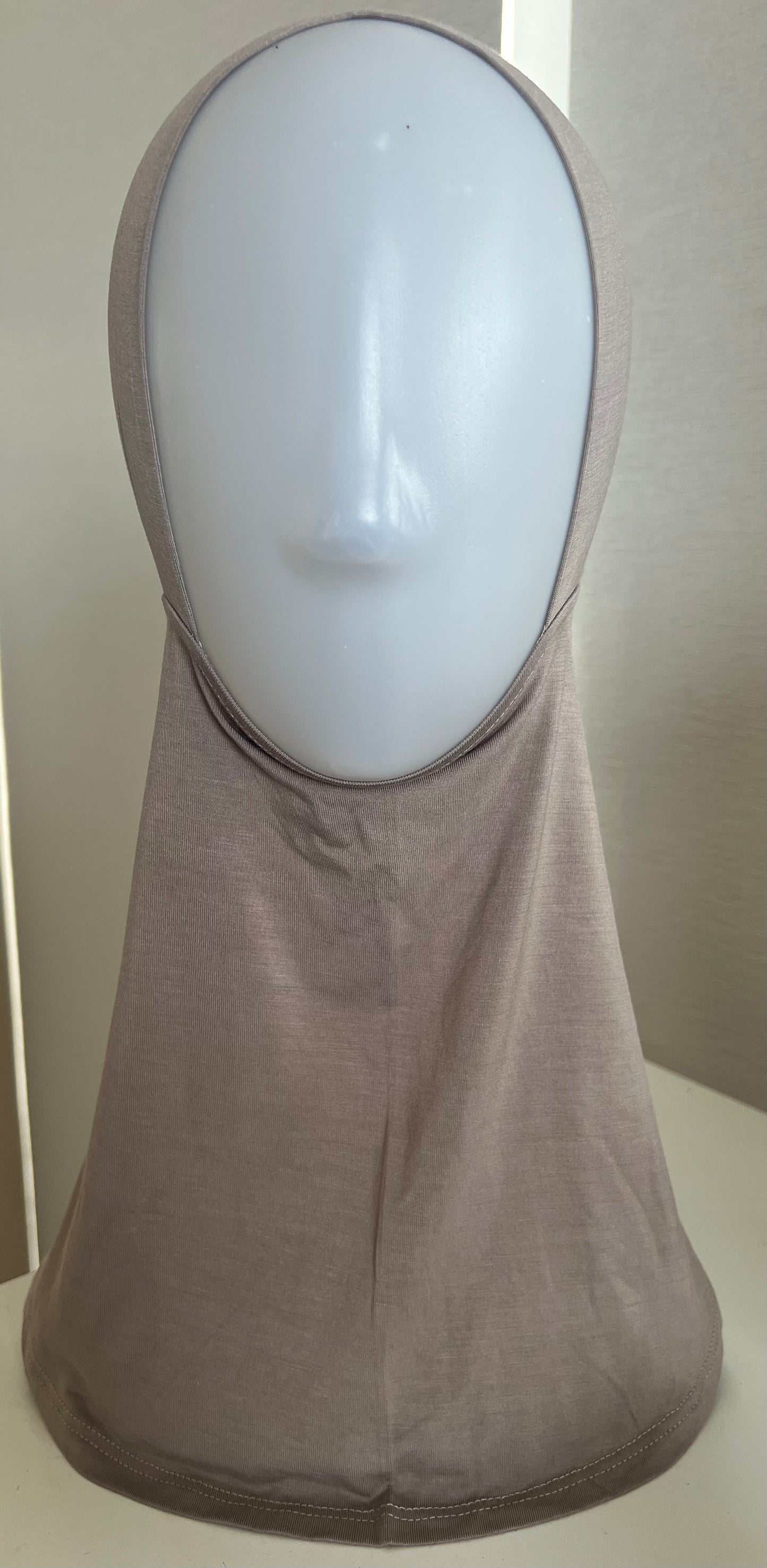 Perfect Greige Bamboo Jersey Ninja Cap