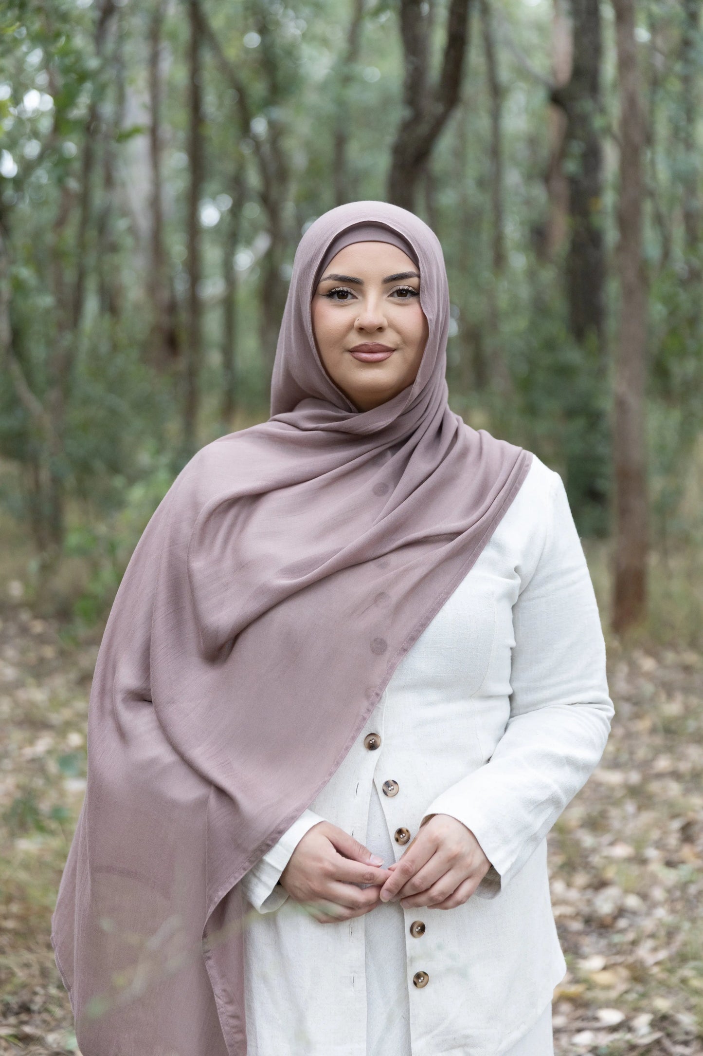 Rose Mauve Modal Hijab Set Kaia Kollection