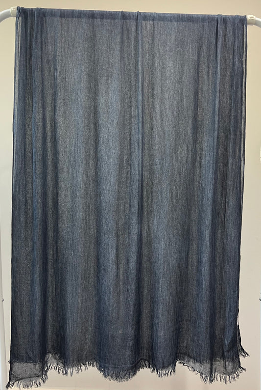 Royal Navy Crinkle Rayon Hijab